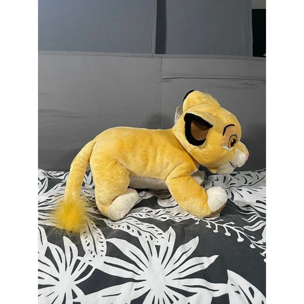 Disney Store Lion King Young Simba Plush Stuffed Animal Toy NWT New With Tags